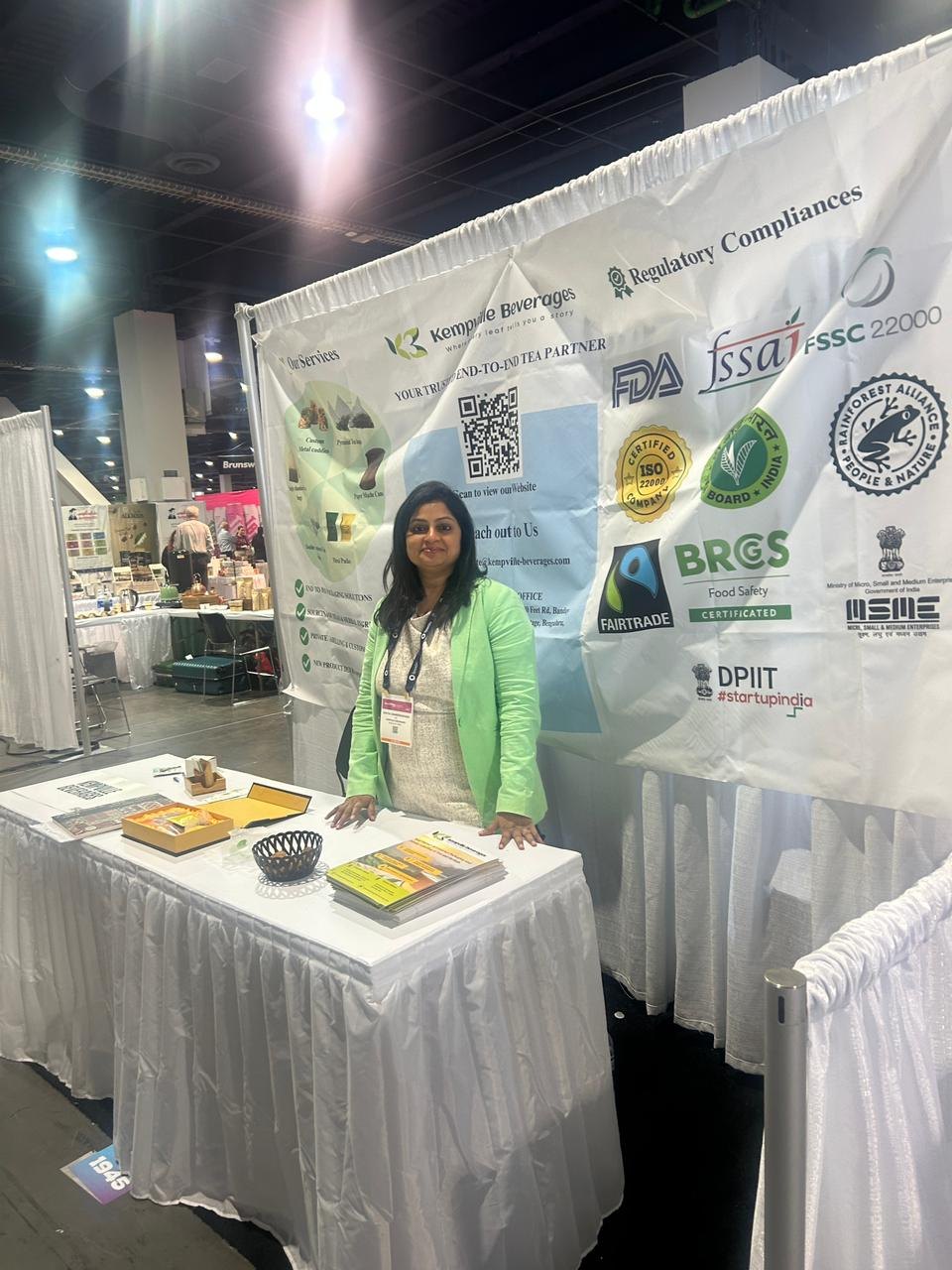 Kempville Beverages at the World Tea Expo